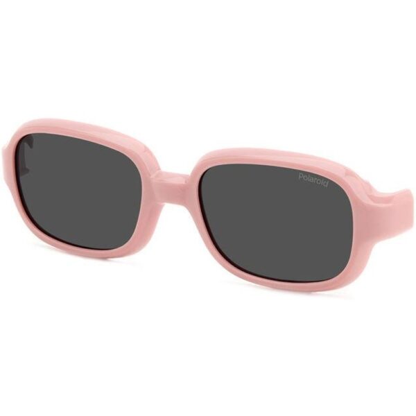 Occhiali da sole  Polaroid Pld k003 cl-on cod. colore 35j/m9 Bambino Squadrata Rosa