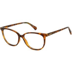 Occhiali vista  Polaroid Pld d487 cod. colore 086 Donna Cat eye Havana