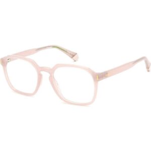 Occhiali vista  Polaroid Pld d482 cod. colore 35j Unisex Geometrica Rosa