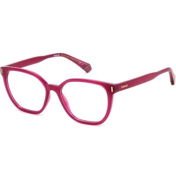 Occhiali vista  Polaroid Pld d484 cod. colore mu1 Donna Cat eye Fucsia