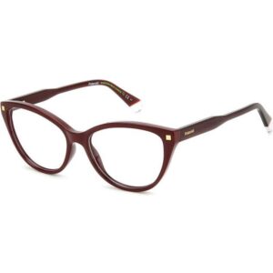 Occhiali vista  Polaroid Pld d493 cod. colore lhf Donna Cat eye Borgogna