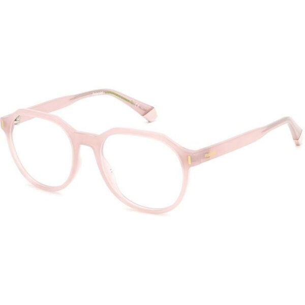 Occhiali vista  Polaroid Pld d483 cod. colore 35j Unisex Geometrica Rosa