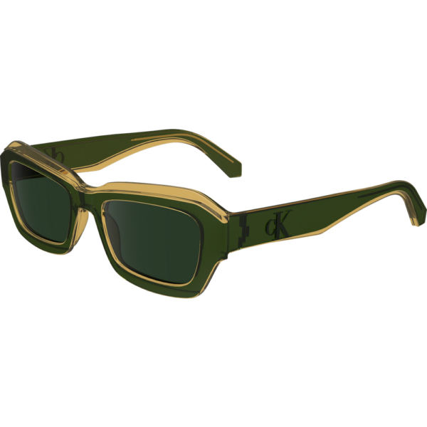 Occhiali da sole  Calvin klein Ckj24608s cod. colore 306 Unisex Squadrata Verde