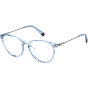 Occhiali vista  Polaroid Pld d489/g cod. colore pjp Unisex Rotonda Blu