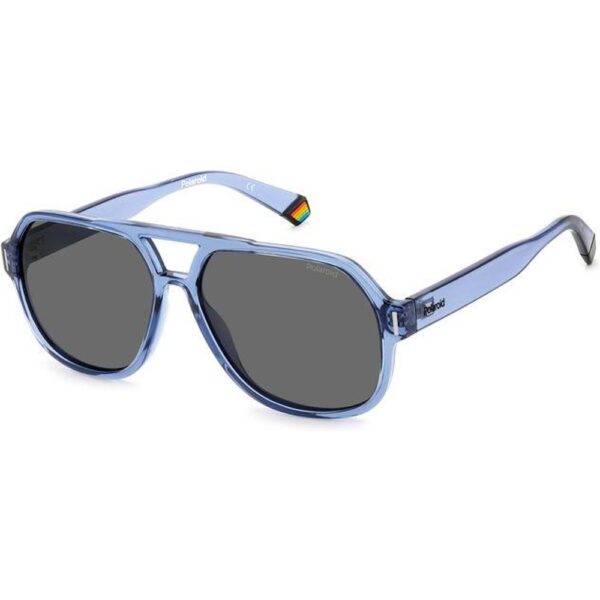 Occhiali da sole  Polaroid Pld 6193/s cod. colore pjp/m9 Unisex Pilot Blu