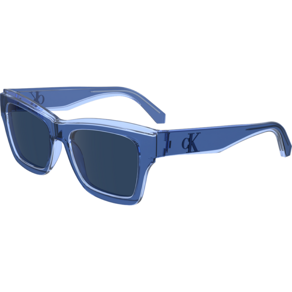 Occhiali da sole  Calvin klein Ckj24609s cod. colore 400 Unisex Squadrata Blu