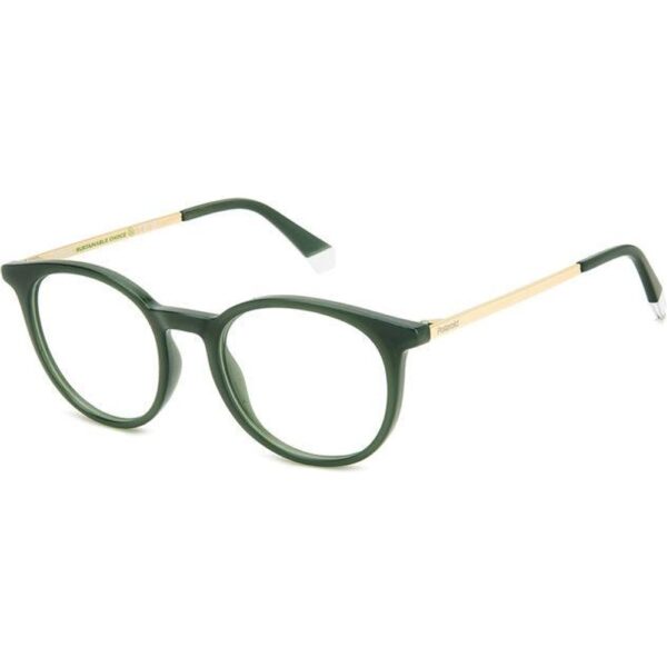 Occhiali vista  Polaroid Pld d496 cod. colore 1ed Unisex Rotonda Verde