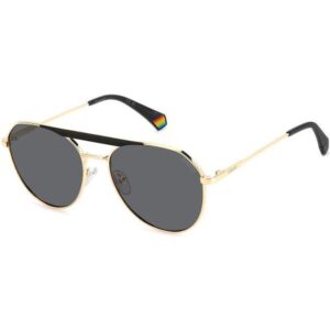 Occhiali da sole  Polaroid Pld 6211/s/x cod. colore rhl/m9 Unisex Pilot Oro