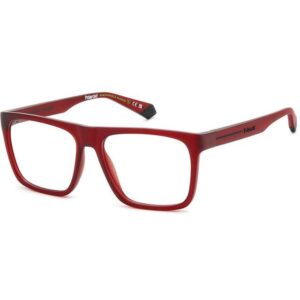 Occhiali vista  Polaroid Pld d533 cod. colore 0z3 Unisex Squadrata Rosso