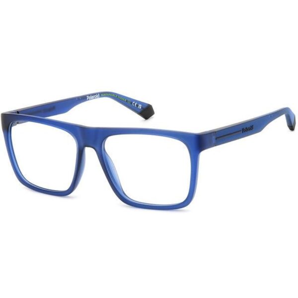 Occhiali vista  Polaroid Pld d533 cod. colore fll Unisex Squadrata Blu