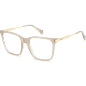 Occhiali vista  Polaroid Pld d528 cod. colore 10a Unisex Squadrata Beige