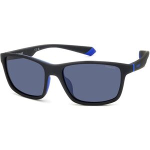 Occhiali da sole  Polaroid Pld 2153/s cod. colore 0vk/c3 Uomo Avvolgente Nero