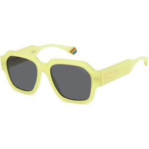 Occhiali da sole  Polaroid Pld 6212/s/x cod. colore 40g/m9 Unisex Squadrata Giallo