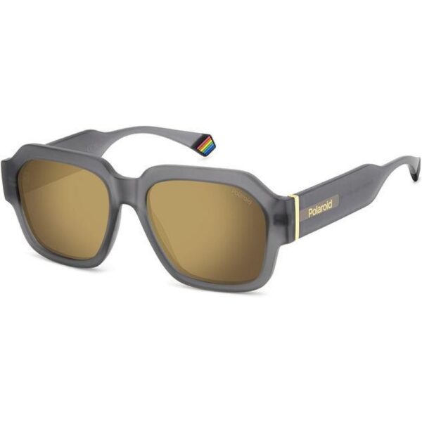 Occhiali da sole  Polaroid Pld 6212/s/x cod. colore riw/lm Unisex Squadrata Grigio