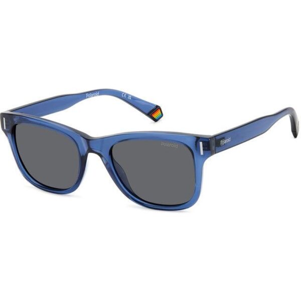 Occhiali da sole  Polaroid Pld 6206/s cod. colore pjp/m9 Unisex Squadrata Blu