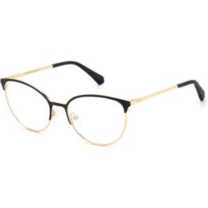 Occhiali vista  Polaroid Pld d443 cod. colore 2m2 Donna Cat eye Oro / nero