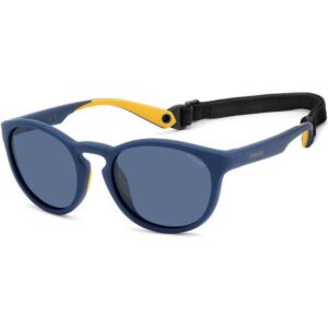 Occhiali da sole  Polaroid Pld 7050/s cod. colore pjp/c3 Unisex Rotonda Blu