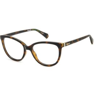 Occhiali vista  Polaroid Pld d504 cod. colore 086 Donna Cat eye Havana