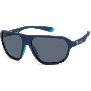 Occhiali da sole  Polaroid Pld 2152/s cod. colore fll/c3 Unisex Squadrata Blu