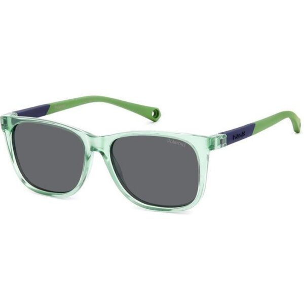 Occhiali da sole  Polaroid Pld 8058/s cod. colore 1ed/m9 Bambino Squadrata Verde