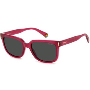 Occhiali da sole  Polaroid Pld 6191/s cod. colore mu1/m9 Unisex Squadrata Fucsia