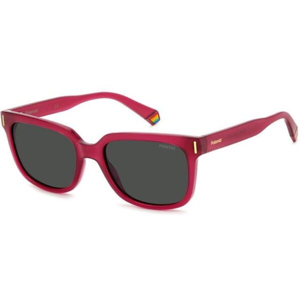 Occhiali da sole  Polaroid Pld 6191/s cod. colore mu1/m9 Unisex Squadrata Fucsia