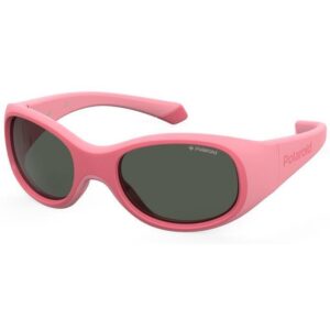 Occhiali da sole  Polaroid Pld 8038/s cod. colore 35j/m9 Bambino Squadrata Rosa