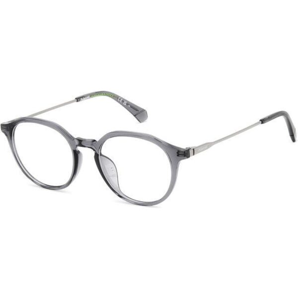 Occhiali vista  Polaroid Pld d510/g cod. colore kb7 Unisex Rotonda Grigio