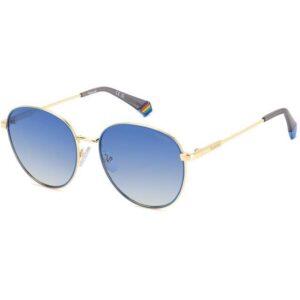 Occhiali da sole  Polaroid Pld 6215/s/x cod. colore lks/z7 Unisex Rotonda Oro