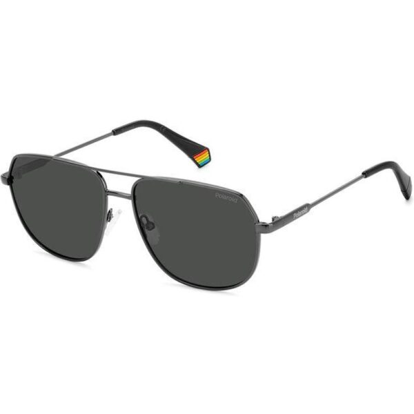 Occhiali da sole  Polaroid Pld 6195/s/x cod. colore kj1/m9 Unisex Squadrata Rutenio scuro