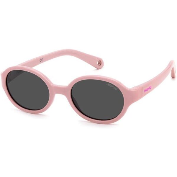 Occhiali da sole  Polaroid Pld k004/s cod. colore 35j/m9 Bambino Rotonda Rosa