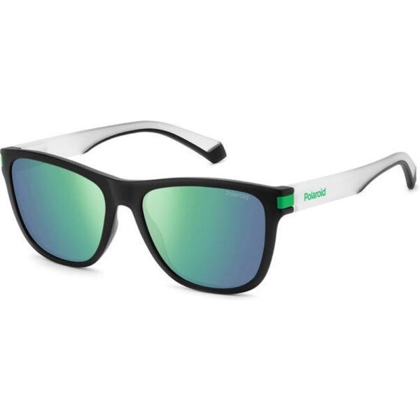 Occhiali da sole  Polaroid Pld 2138/s cod. colore 3ol/5z Unisex Squadrata Nero opaco / verde