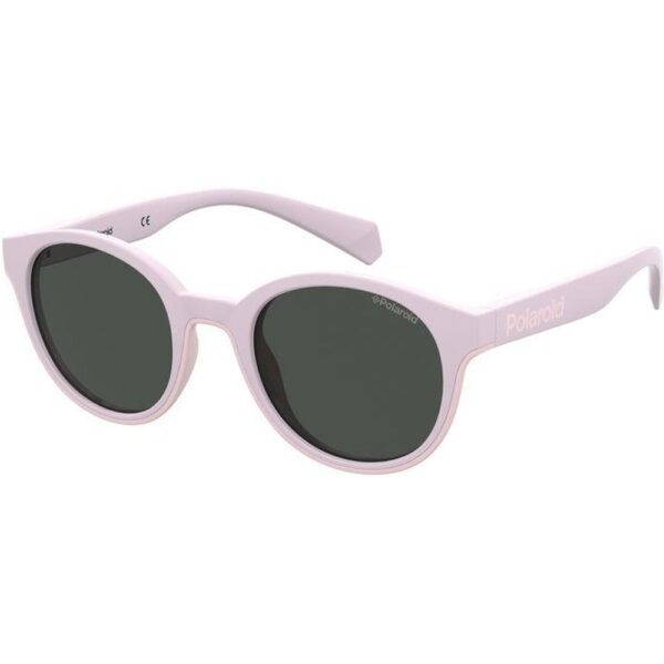 Occhiali da sole  Polaroid Pld 8040/s cod. colore 35j/m9 Bambino Rotonda Rosa