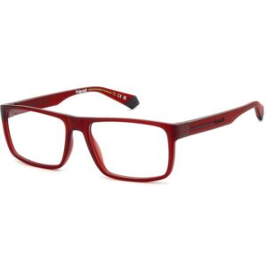 Occhiali vista  Polaroid Pld d532 cod. colore 0z3 Unisex Squadrata Rosso