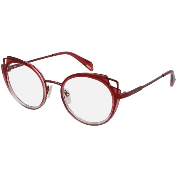 Occhiali vista  Police Vpla03 zephirus 1 cod. colore 08e6 Donna Cat eye Rosso