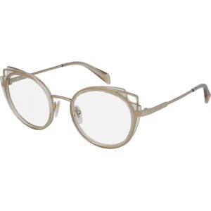 Occhiali vista  Police Vpla03 zephirus 1 cod. colore 08ff Donna Cat eye Oro / grigio