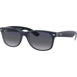 Occhiali da sole  Ray - ban Rb2132 new wayfarer cod. colore 660778 Unisex Squadrata Blu