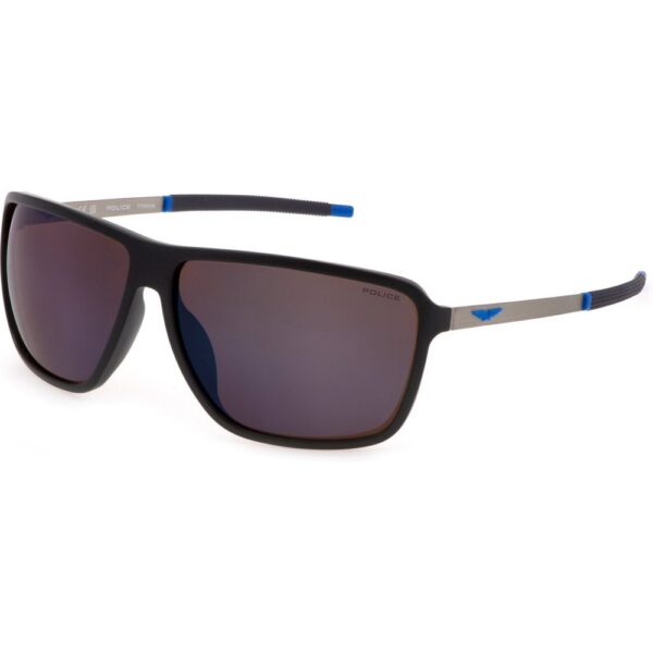 Occhiali da sole  Police Spll15 solstice 4 cod. colore v78b Uomo Squadrata Blu