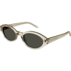 Occhiali da sole  Saint laurent Sl 567 cod. colore 003 Donna Rotonda Beige