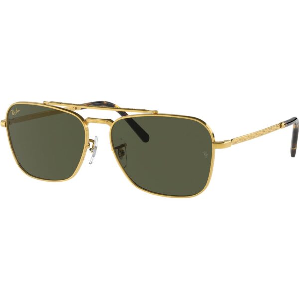 Occhiali da sole  Ray - ban Rb3636 new caravan cod. colore 919631 Unisex Squadrata Oro