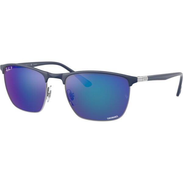 Occhiali da sole  Ray - ban Rb3686  cod. colore 92044l Unisex Squadrata Blu