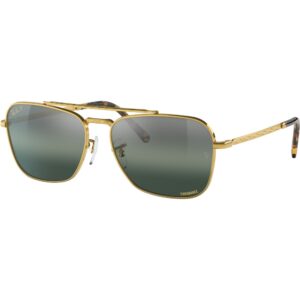 Occhiali da sole  Ray - ban Rb3636 new caravan cod. colore 9196g6 Unisex Squadrata Oro