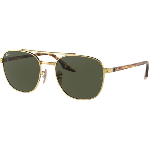 Occhiali da sole  Ray - ban Rb3688  cod. colore 001/31 Unisex Squadrata Oro