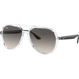 Occhiali da sole  Ray - ban Rb4376  cod. colore 647711 Unisex Pilot Trasparente