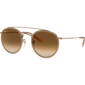 Occhiali da sole  Ray - ban Rb3647n  cod. colore 907051 Unisex Rotonda Bronzo