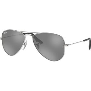 Occhiali da sole  Ray - ban Rj9506s junior aviator cod. colore 212/6g Bambino Pilot Argento