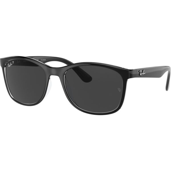 Occhiali da sole  Ray - ban Rb4374  cod. colore 603948 Unisex Squadrata Nero