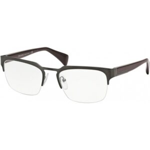 Occhiali vista  Prada Pr 66qv l metal cod. colore sl31o1 Uomo Squadrata Nero