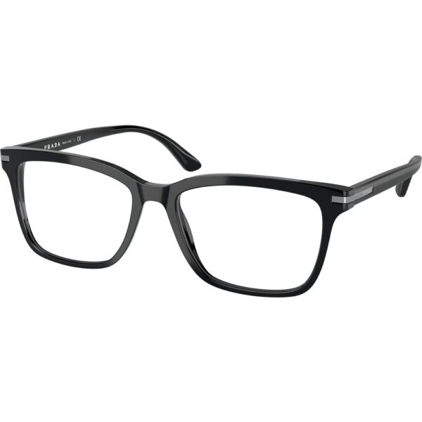 Occhiali vista  Prada Pr 14wv  cod. colore 1ab1o1 Uomo Squadrata Nero