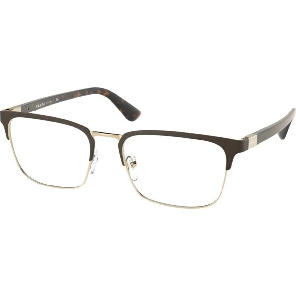 Occhiali vista  Prada Pr 54tv heritage cod. colore 01u1o1 Uomo Squadrata Grigio